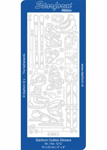 Deco Stickers - Winter Sports