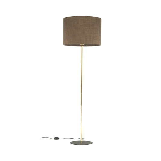 UMBERTO Brown Modern Floor Lamp