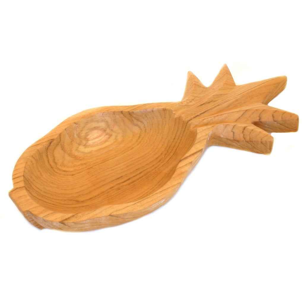 Wooden Pineapple Bowl