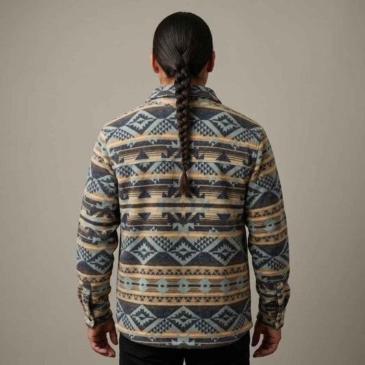 Blue and Cream Grand Canyon Jacket (Unisex)