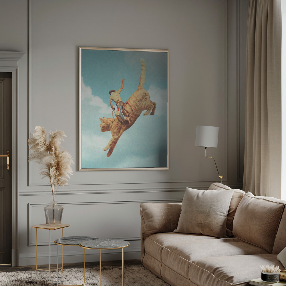 Wall Art Meehaw Rodio Cat