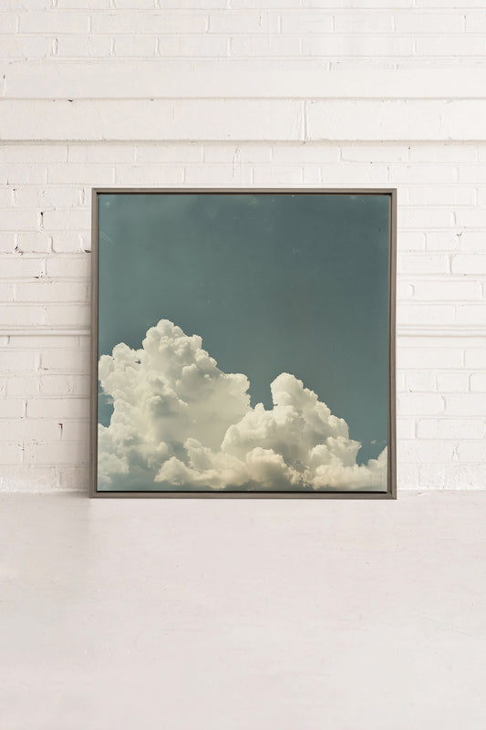 NOSTALGIC SKY, Oeuvre sur toile étirée