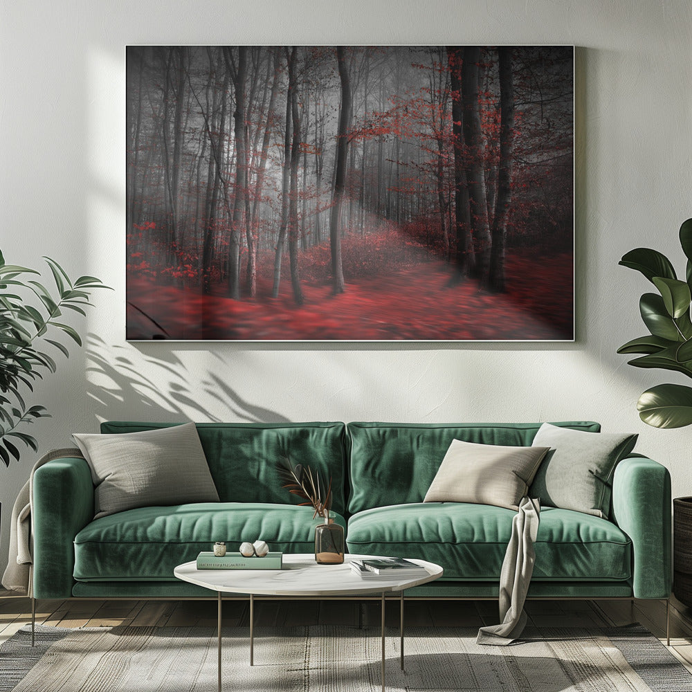 Wall art Bloody River
