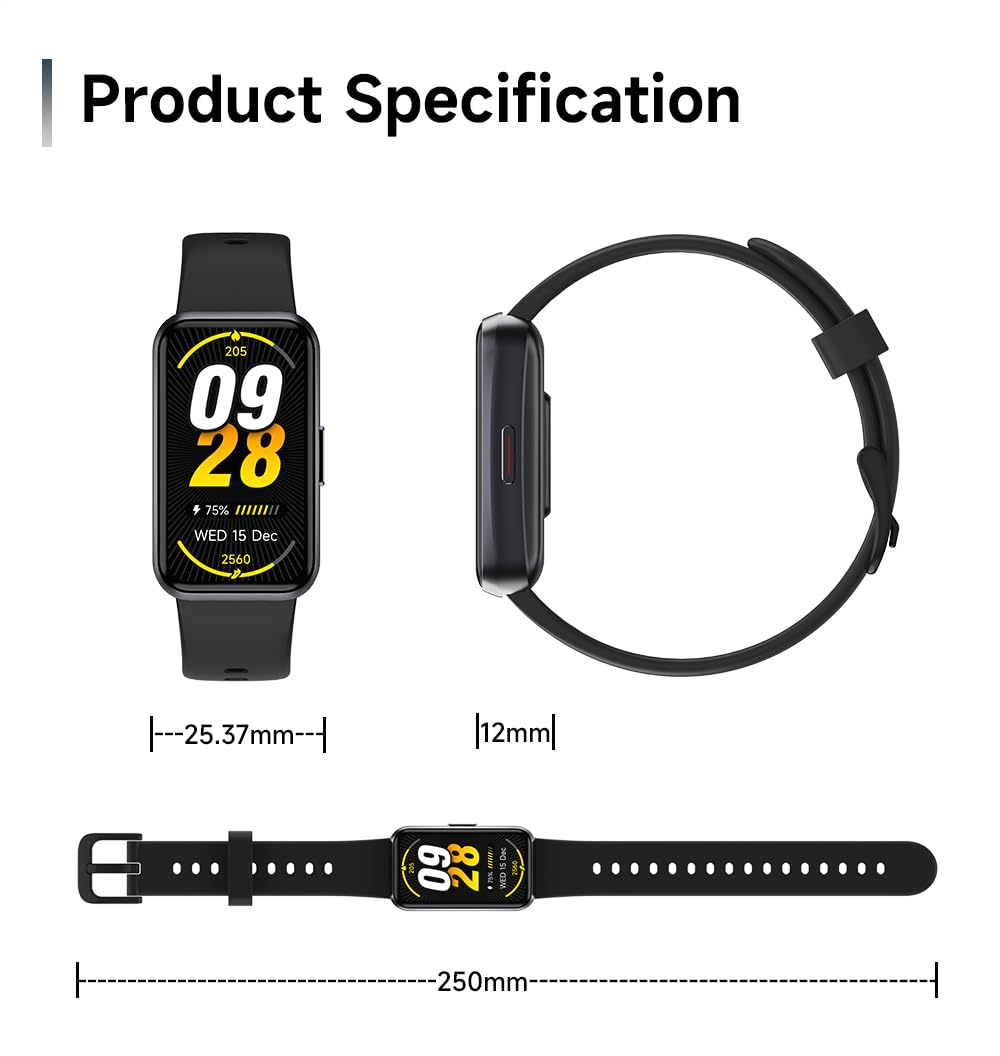 USMECBL Fitness Tracker, Blood Oxygen Heart Rate Sleep 24/7 Health Monitor/Calorie Steps Counter Pedometer Activity Smart watchs/Notifications for Android/iOS Men Women đ All In One Marketplace Canada