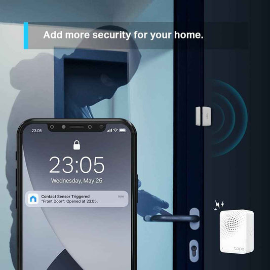 TP-Link Tapo T110 Contact Sensor, White, Requires Tapo Hub, Long Battery Life, Real-Time Notification, Smart Action 🍁 All In One Marketplace Canada