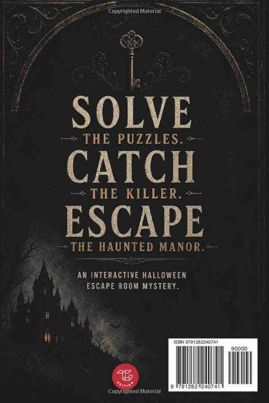Murder at Vex Manor - The Halloween Escape Room Mystery: Solve the Puzzles, Catch the Killer and Escape the Haunted Manor!