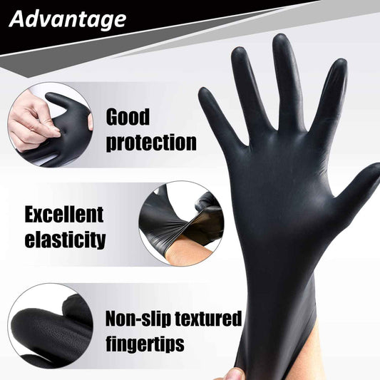 PROMEDIX P Nitrile Gloves, 4mil-100 count, Gloves Disposable Latex Free, Disposable Gloves for Household, Food safe 🍁 All In One Marketplace Canada