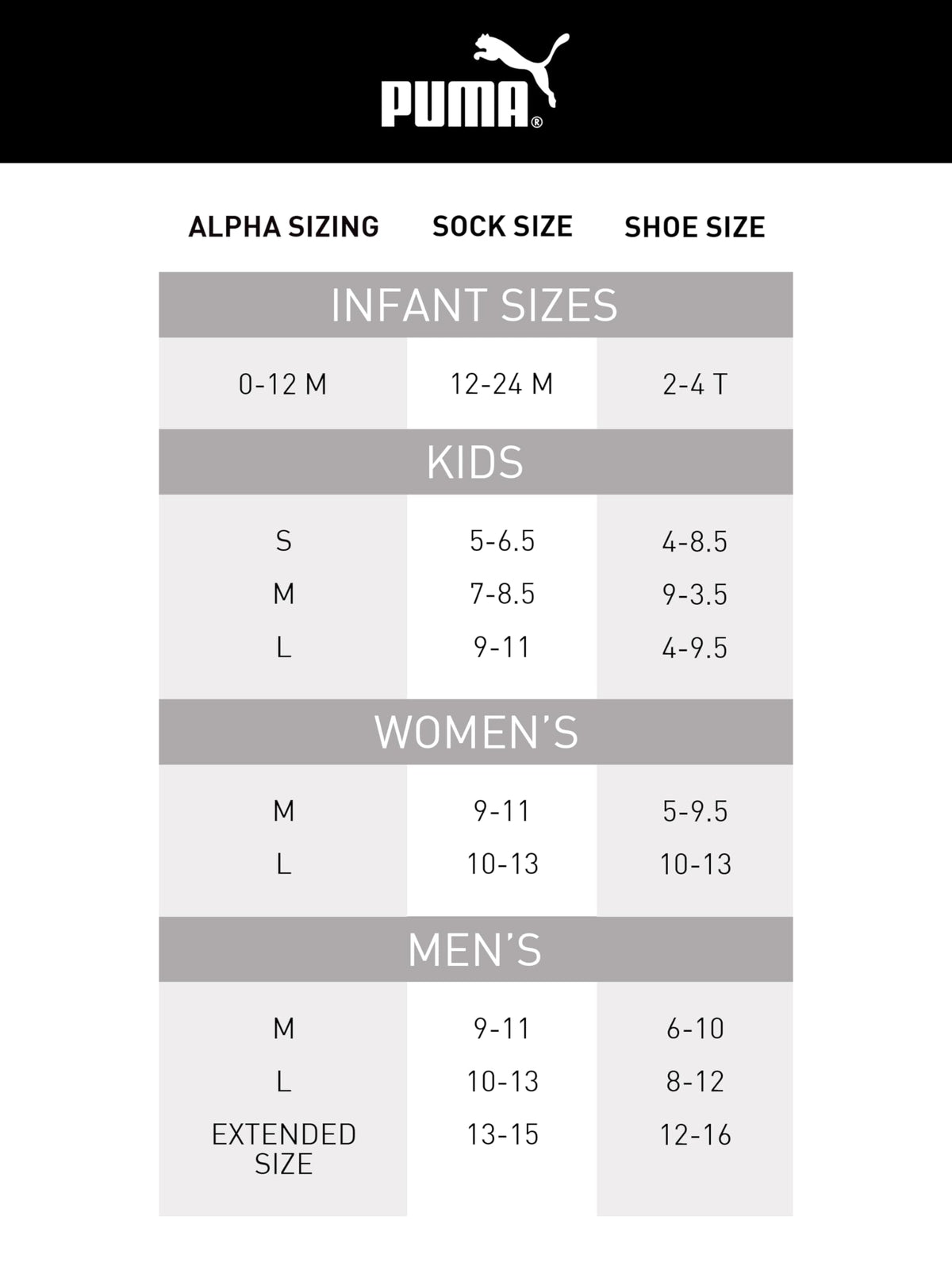 PUMA Men's 8 Pack Athletic Cushioned Crew Socks, White/Black, 10-13 🍁 All In One Marketplace Canada