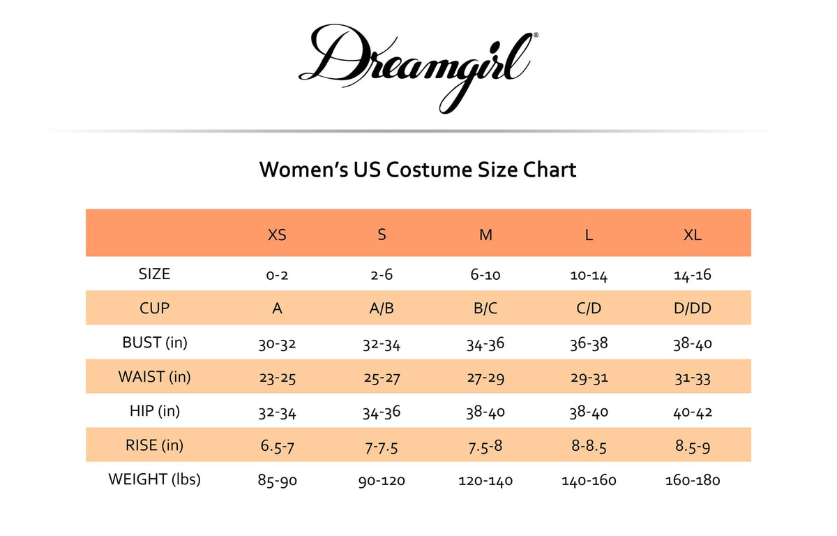 Dreamgirl Adult Cheerleader Costume, Womens Cheer Team USA Halloween Costume Medium
