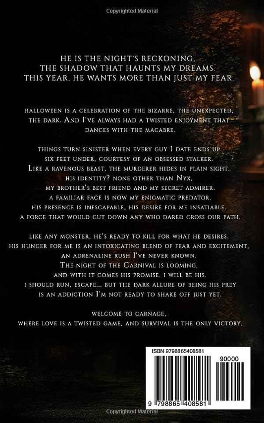 Welcome to Carnage: A Dark Romance Halloween Novella