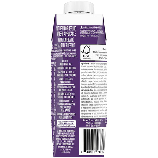 Resource 2.0 Calorie Dense Complete Nutrition Drink with 20g Protein Along with Vitamins & Minerals, Vanilla, 237ml, 24 count 🍁 All In One Marketplace Canada
