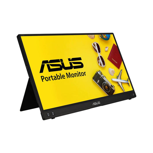 ASUS ZenScreen 15.6” 1080P Portable Monitor (MB16ACV) - Full HD, IPS, Eye Care, Flicker Free, Blue Light Filter, Kickstand, USB-C Power Delivery, for Laptop, PC, Phone, Console, Antibacterial Surface 🍁 All In One Marketplace Canada