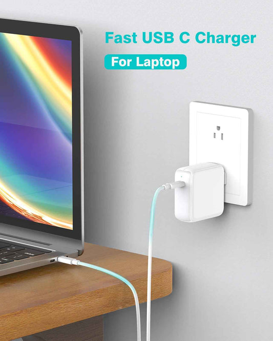 IFEART 70W USB C Charger Compatible with MacBook Air 13/15 inch (2018-2025) and Pro 13/14/15/16 inch (2016-2024), Includes 6.6ft/2M Type C Cable 🍁 All In One Marketplace Canada