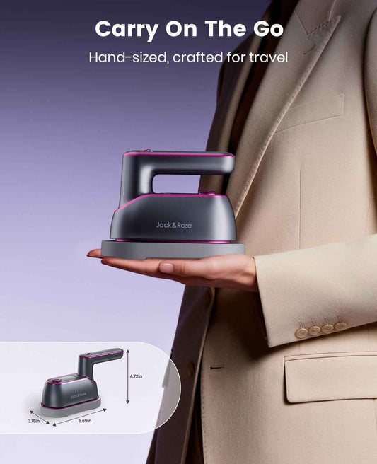 Jack&Rose Steamer Clothes,8s Heat-up Travel Steam Iron,Portable Steamer 🍁 All In One Marketplace Canada