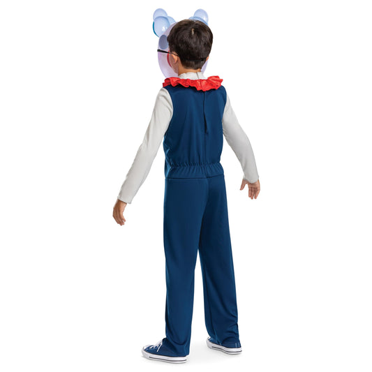 Clowny Kids Costume, Official Piggy Halloween Costume with Mask, Child Size (10-12)