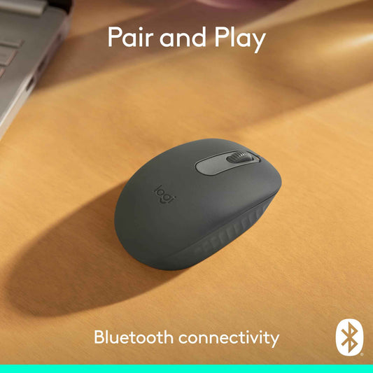 Logitech M196 Bluetooth Wireless Mouse, Compact and Portable Mouse for Laptops, Tablets and More, 12-Month Battery, Smooth Tracking, Compatible with PC and Mac, Windows and macOS - Graphite 🍁 All In One Marketplace Canada