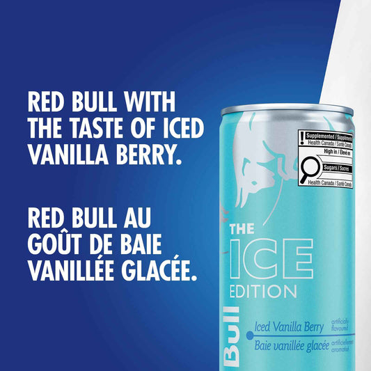 Red Bull Energy Drink, Iced Vanilla Berry, 250ml (24 pack) 🍁 All In One Marketplace Canada