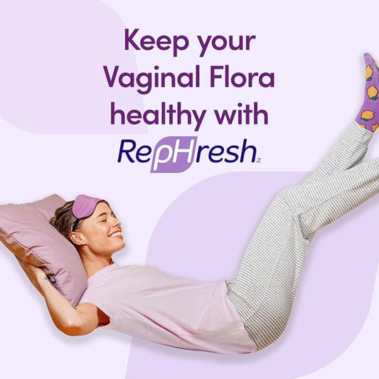 RepHresh Pro-B Probiotic Feminine Supplement, Balances Yeast and Bacteria, Womens Probiotic, Restore Healthy, Vaginal Flora with L. rhamnosus GR-1 & RC-14, 30 Oral Capsules 🍁 All In One Marketplace Canada