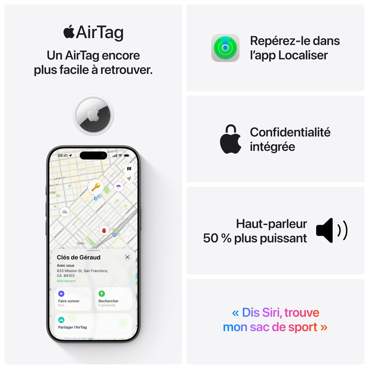 Apple AirTag 1 Pack (2nd Generation) đ All In One Marketplace Canada