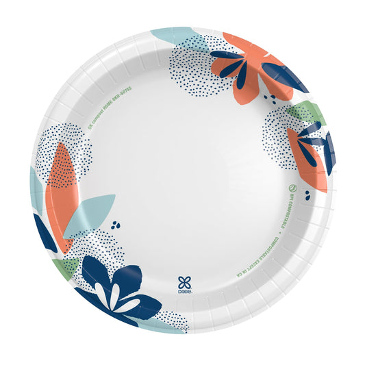 Dixie Large Paper Plates, 10 Inch, 150 Count, 2X Stronger, Microwave-Safe, Soak-Proof, Cut Resistant, Disposable Plates for Everyday Breakfast, Lunch, & Dinner Meals 🍁 All In One Marketplace Canada