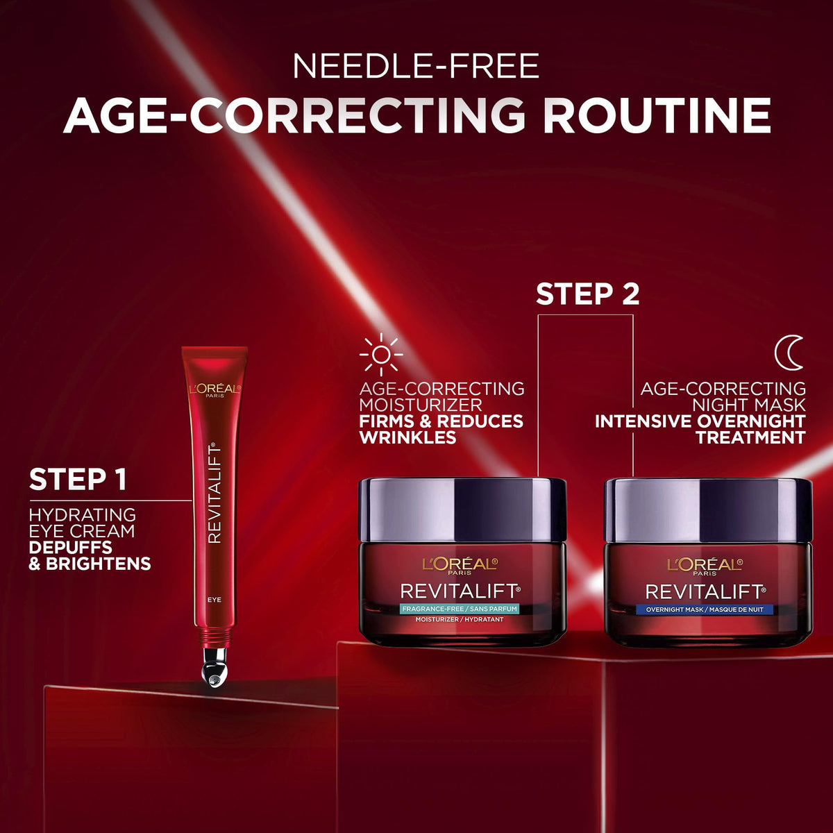 L’Oréal Paris Day Moisturizer, Revitalift Triple Power LZR, With Pro-Retinol, Vitamin C + Hyaluronic Acid, Reduces Look of Wrinkles, Firms Skin, Smoother Texture, Fragrance-Free, Skincare, 50 ml 🍁 All In One Marketplace Canada