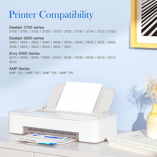 Valuetoner Remanufactured Ink Cartridges Replacement for HP 65XL Ink Cartridge Combo Pack 65 XL for Envy 5055 5052 5058 DeskJet 3755 2655 3720 3722 3723 3752 3758 2652 2624(1 Black, 1 Color) 🍁 All In One Marketplace Canada