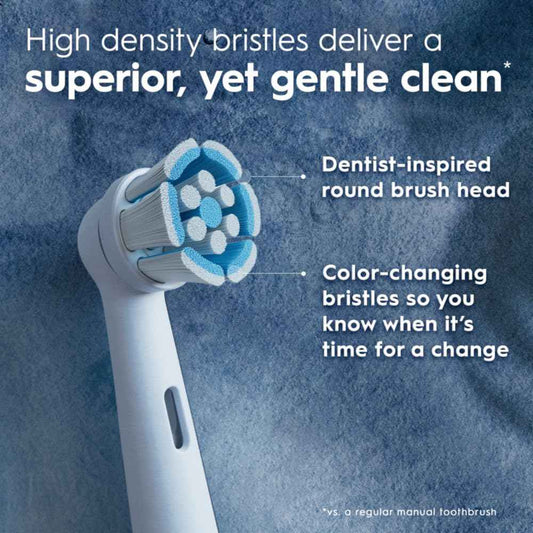 Oral-B iO Genuine Replacement Brush Heads, White, 4ct Ultimate Clean + 1ct Gentle Care, 15 Month Supply, Compatible Exclusively with Oral-B iO Electric Toothbrushes, Not Compatible with any Other Series Including: Pro, Vitality, Smart, or Genius