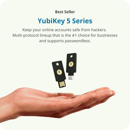 Yubico - YubiKey 5C NFC - Multi-Factor authentication (MFA) Security Key and passkey, Connect via USB-C or NFC, FIDO Certified - Protect Your Online Accounts 🍁 All In One Marketplace Canada