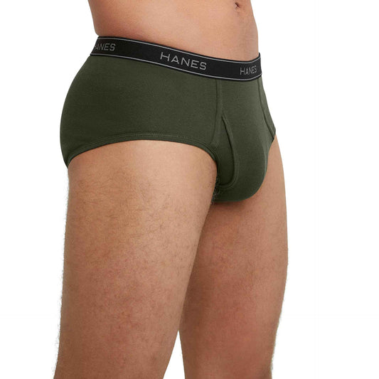 Hanes Men's Plus-Size 6-Pack Freshiq Exposed Waistband Mid-Rise Brief, Dyed Underwear, - Assorted Briefs, Assorted, 3X-Large US 🍁 All In One Marketplace Canada