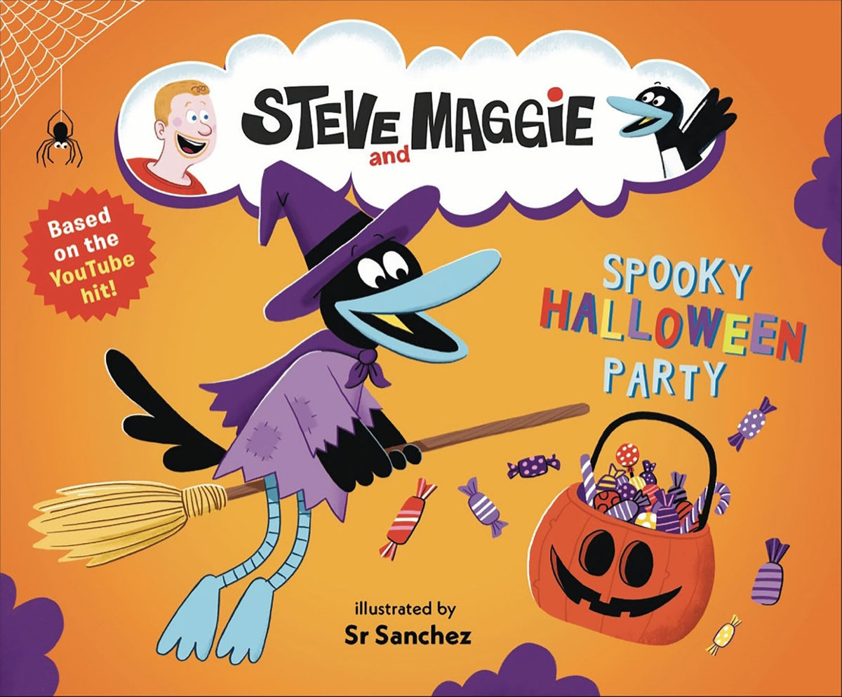 Steve and Maggie: Spooky Halloween Party: (A Spook-Tacular Storybook for Babies, Toddlers, Preschoolers, and Kids Ages 2-5 Featuring a Halloween Adventure with Costumes and Candy)