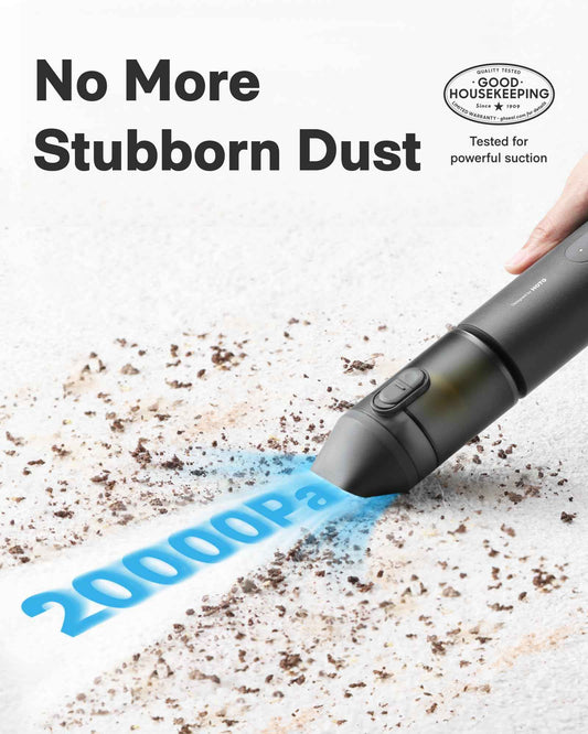 HOTO Handheld Car Vacuum Cleaner Cordless, 4-in-1 Portable Mini Vacuum with 20000Pa Strong Suction, Electric Compressed Air Duster Blower for Car, Desk, Computer, Keyboard, Home, Office Cleaning 🍁 All In One Marketplace Canada