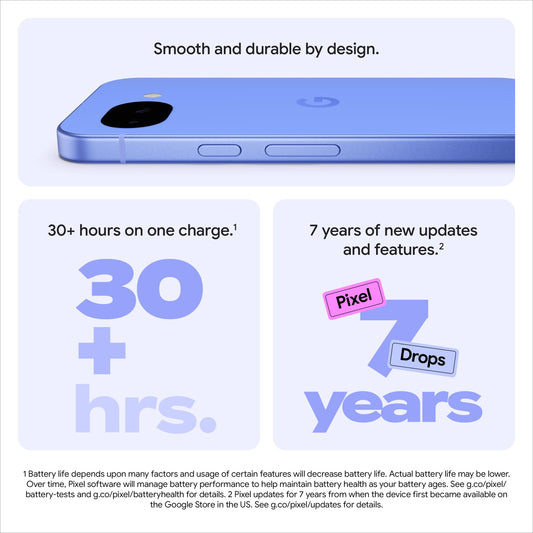 Google Pixel 10a - Unlocked Android Smartphone - Fog - 128 GB 🍁 All In One Marketplace Canada