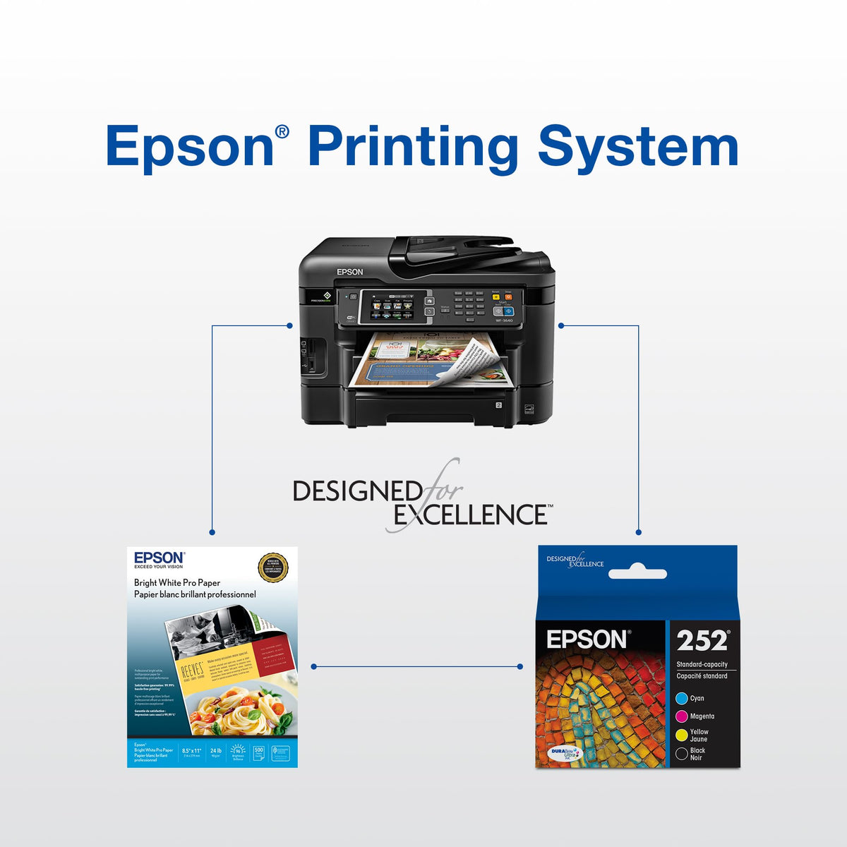 Epson 252XL Genuine High Capacity Black Ink Cartridge T252XL120 ๐ All In One Marketplace Canada