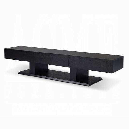 Phantom Modern Storage TV Stand - Black