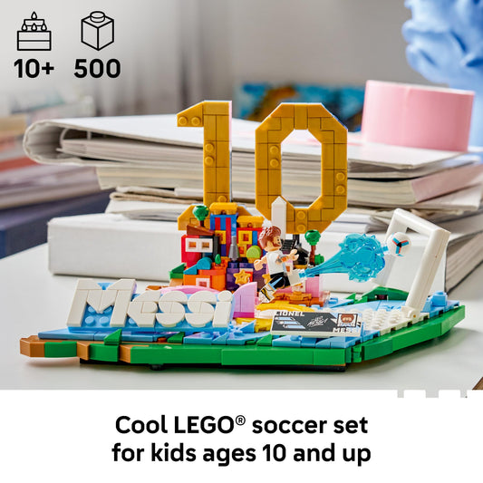 LEGO Editions Lionel Messi – Collector's Set Co-Pack - Building Toy for Kids - Soccer Collectible - Sports Décor for Boys & Girls, Ages 12+ - Gift Idea for Soccer Fans - 66818 🍁 All In One Marketplace Canada