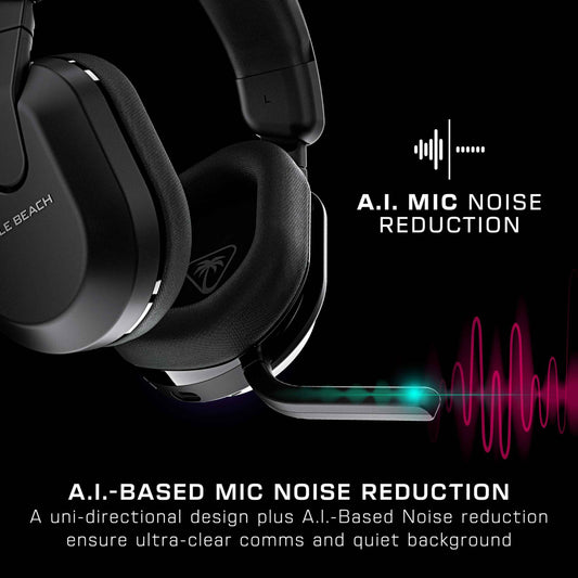 Turtle Beach Stealth 600 Wireless Multiplatform Amplified Gaming Headset for PC, PS5, PS4, & Mobile – Bluetooth, 80-Hr Battery, Noise-Cancelling Flip-to-Mute Mic, Waves 3D Audio –Black 🍁 All In One Marketplace Canada