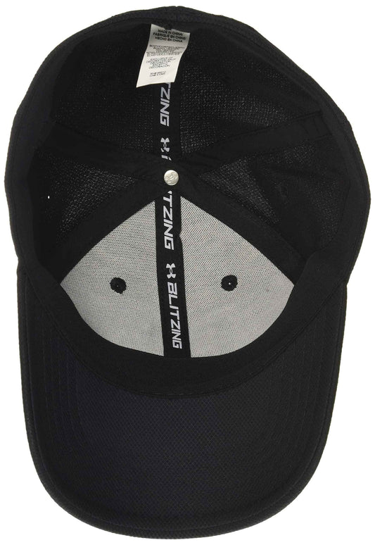 Under Armour Men's Blitzing 3.0 Cap , Black (001)/White , Small/Medium 🍁 All In One Marketplace Canada