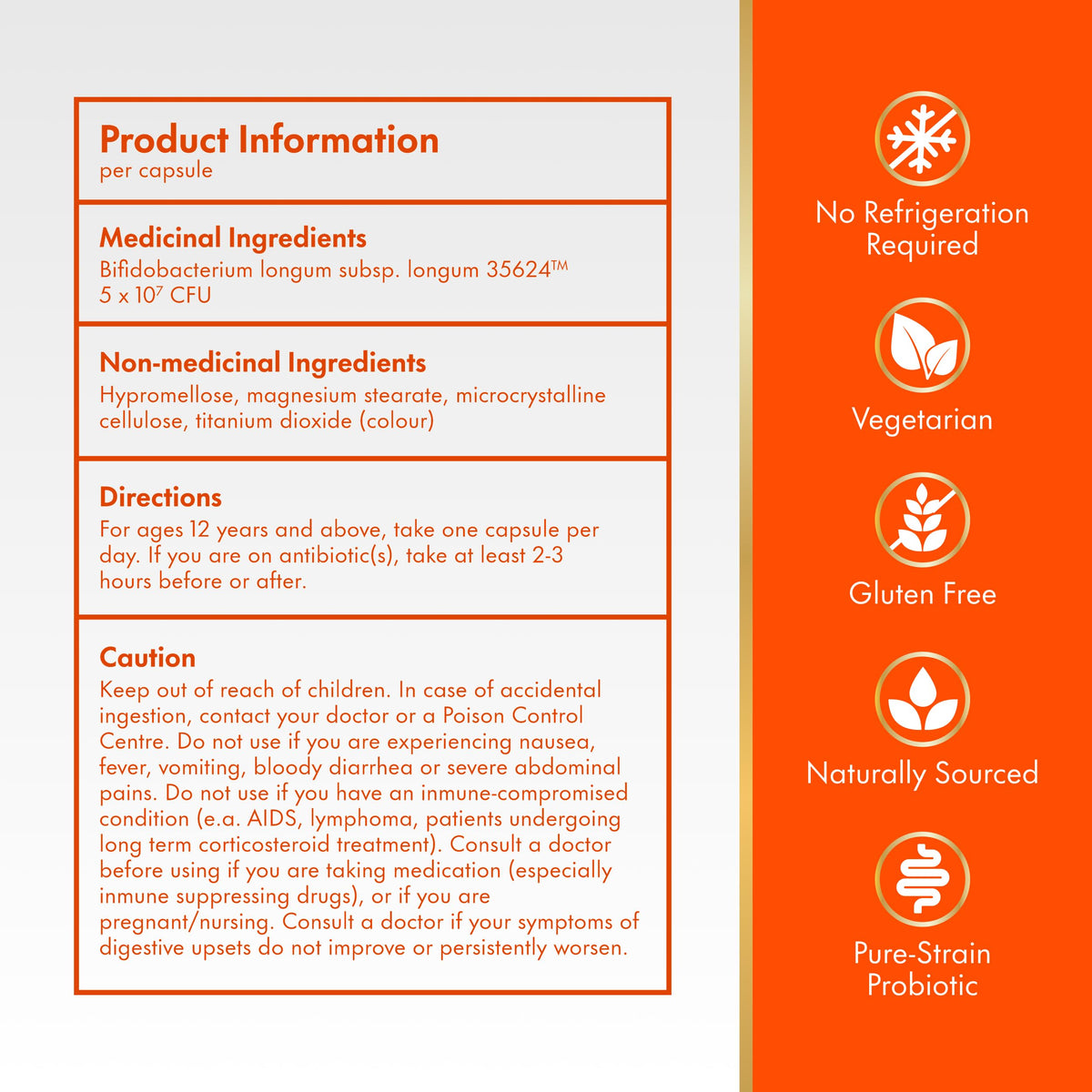 Align Advanced Probiotic Digestive Support, IBS Symptom Relief: Gas, Abdominal Discomfort, Bloating, Helps Healthy Intestinal Flora for Women & Men, 21 Capsules 🍁 All In One Marketplace Canada