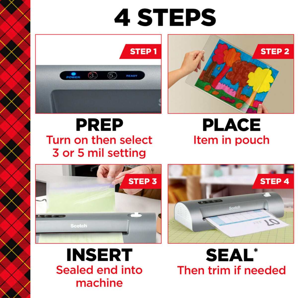 Scotch PRO Thermal Laminator, 2 Roller System, 9 inch(TL906) đ All In One Marketplace Canada