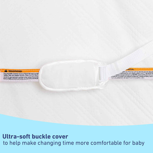 Graco Premium Contoured Changing Pad – GREENGUARD Gold Certified, Water-Resistant, Ultra-Soft Buckle Cover, Contoured Baby Changing Pad, Fits Most Standard-Size Changing Toppers, Non-Skid Bottom 🍁 All In One Marketplace Canada