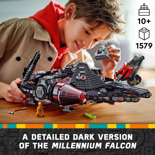 LEGO Star Wars The Dark Falcon Buildable Starship, Star Wars Toy Vehicle Set for Boys and Girls, Collectible Millenium Falcon Toy with 6 Star Wars Minifigures, Birthday Gift for Kids or Any Fan, 75389 🍁 All In One Marketplace Canada