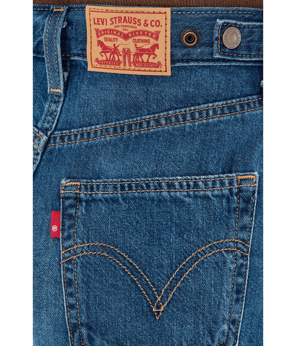 Levi's Womens Cinch Mid-Thigh Short, (New) Kiss Goodbye (Lightweight) (Non-Stretch), 26 🍁 All In One Marketplace Canada