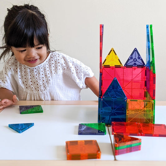Magna-Tiles 02132 Clear Colors 32 Piece Set by Valtech Since 1997 🍁 All In One Marketplace Canada
