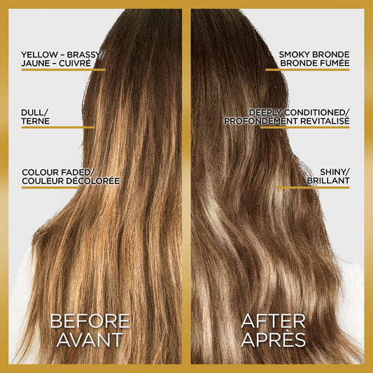 L'Oreal Paris Le Color Gloss One Step Toning Hair Gloss Treatment, Smoky Bronde, Enhance Your Shine with this Semi Permanent Hair color, 1 Kit 🍁 All In One Marketplace Canada