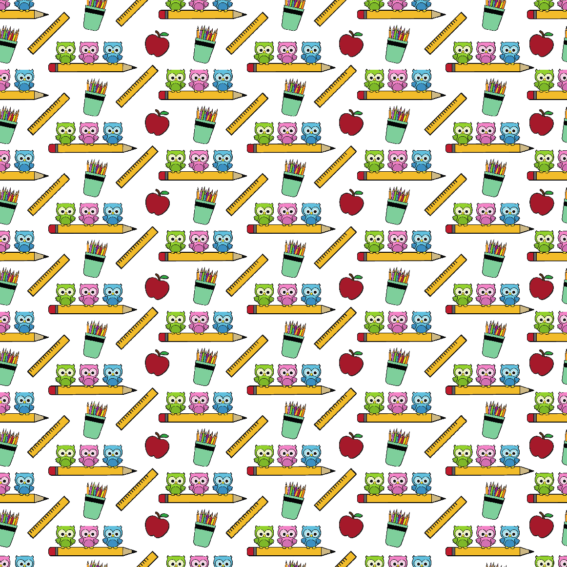 Craft HTV Little Owls and Playful Pens Pattern