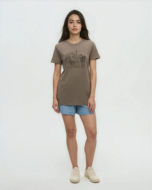 Pflanzen-T-Shirt