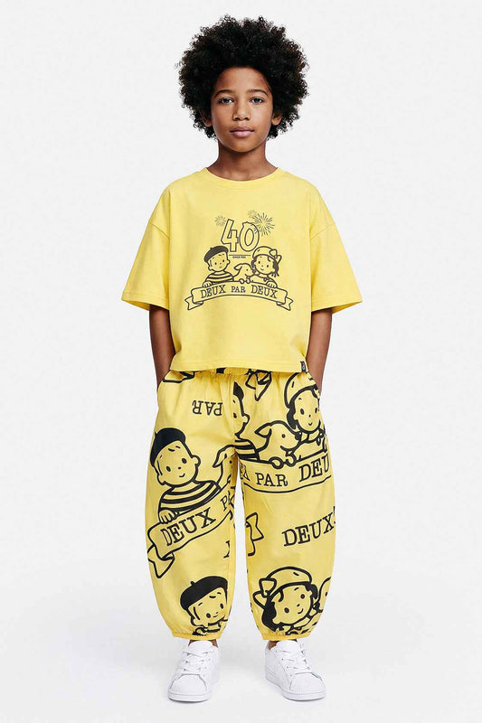 40Th Anniversary Graphic T-Shirt Honey Yellow