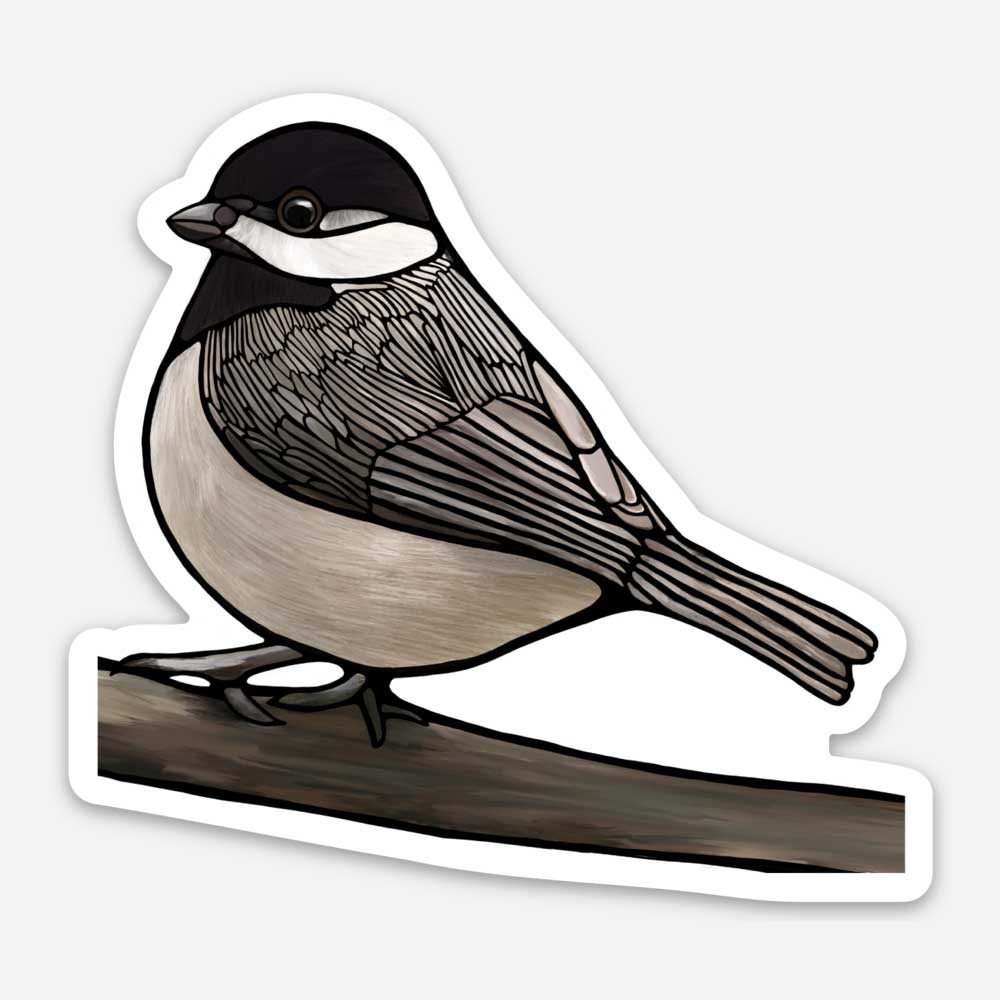 Fridge Magnet - Chickadee