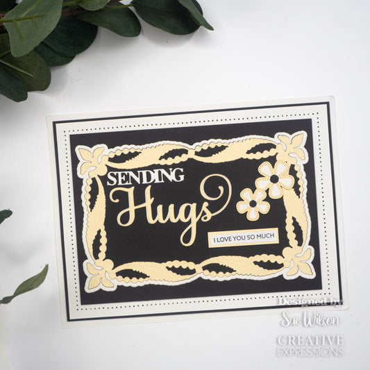 Creative Expressions Sue Wilson Frames & Tags Wrapped Pearl Frame Craft Die