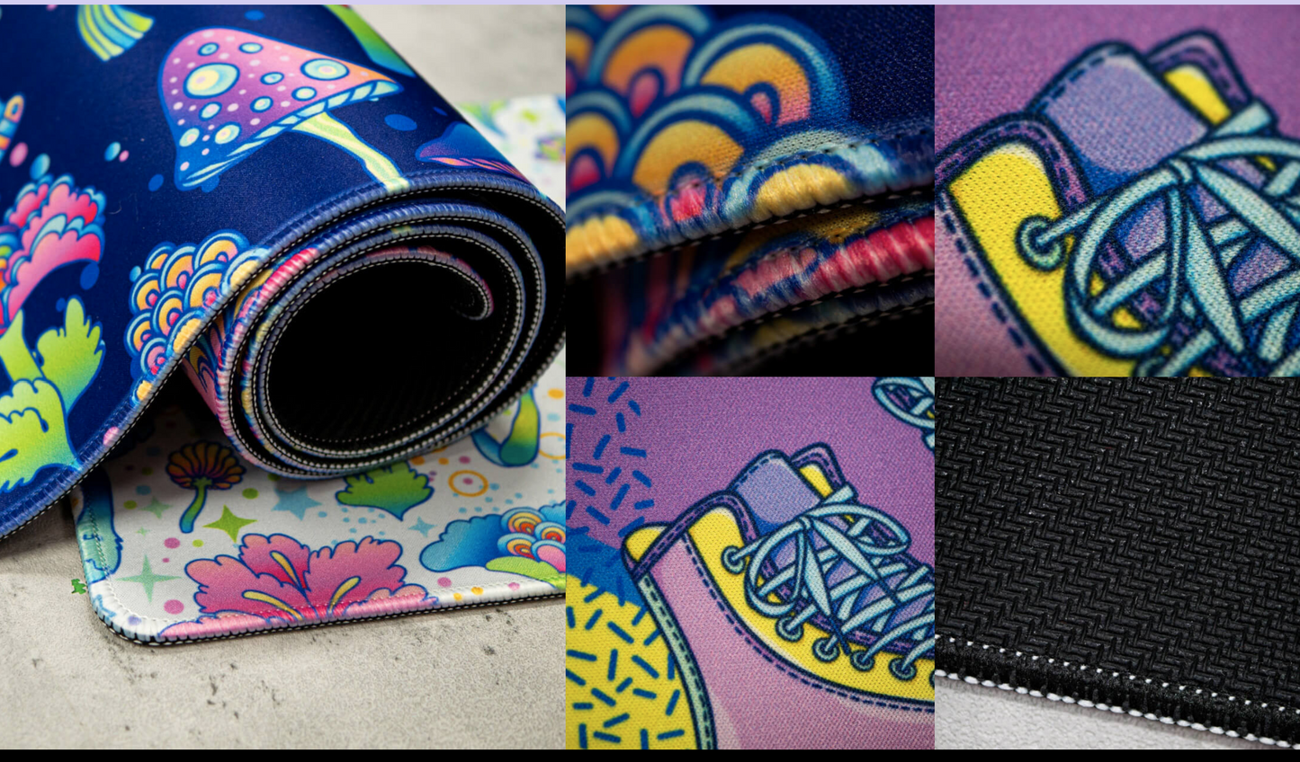 Small | Desk Mat | Red Hook Sunset